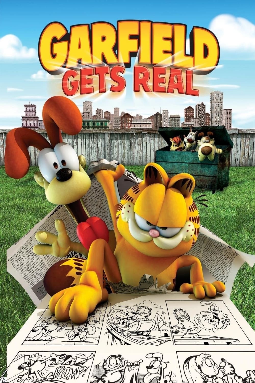 Постер Garfield Gets Real